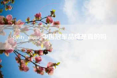 襄垣中国冠军品牌是真的吗