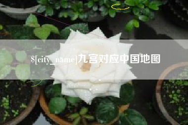 襄垣九宫对应中国地图