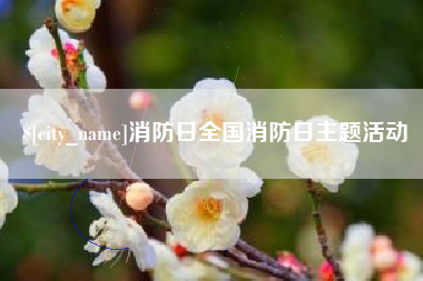 襄垣消防日全国消防日主题活动