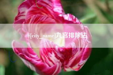 襄垣九宫排除法