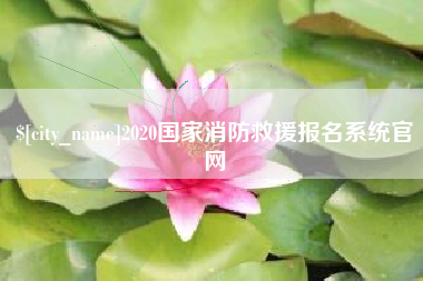 襄垣2020国家消防救援报名系统官网