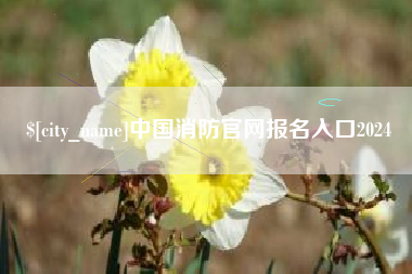 襄垣中国消防官网报名入口2024