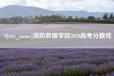 襄垣消防救援学院2020高考分数线