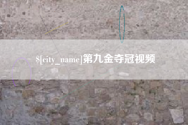 襄垣第九金夺冠视频
