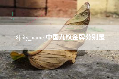 襄垣中国九枚金牌分别是