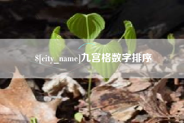 襄垣九宫格数字排序